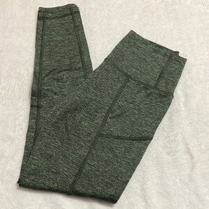 Aerie Heathered Green Leggings